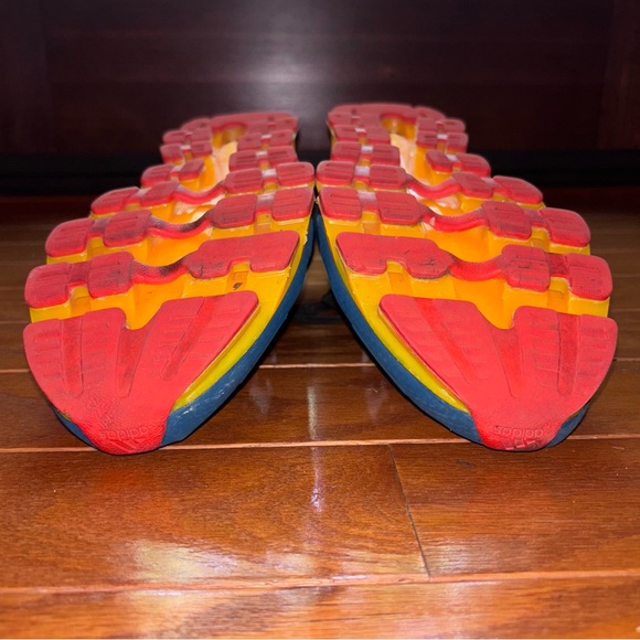 Adidas Springblade Men’s 11.5 GUC Hard to find color way Teal/Orange/Red - Picture 13 of 16